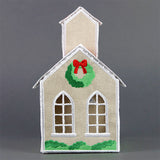 3D Christmas Village - Country Church (In-the-Hoop)