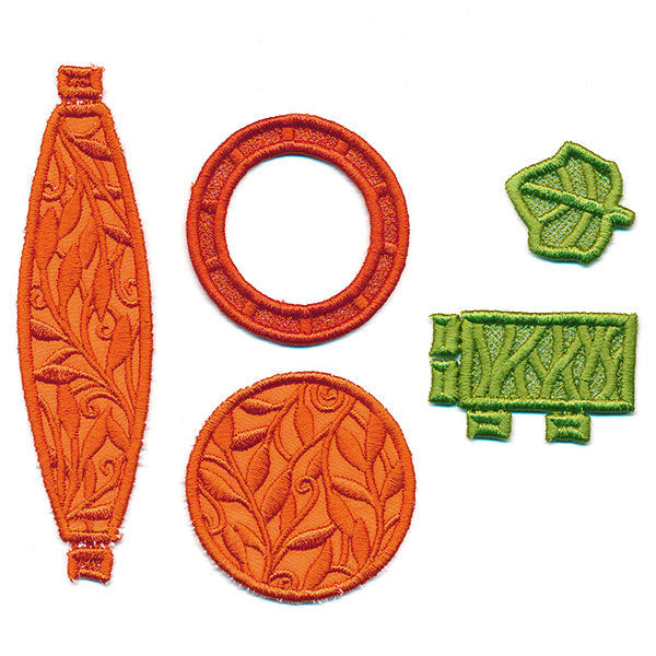 Fancy Filigree Pumpkin in 3D (In-the-Hoop)