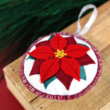 3D Multi-Layer Poinsettia Ornament (In-the-Hoop)