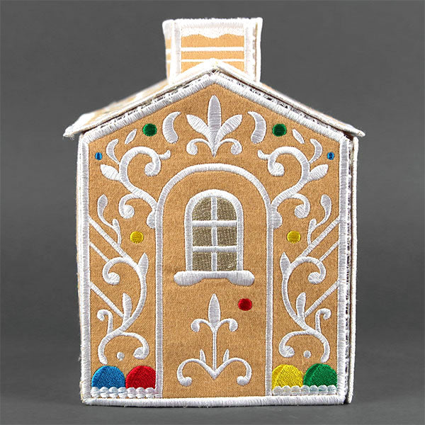 Jolly Gingerbread Tissue Box (In-the-Hoop)