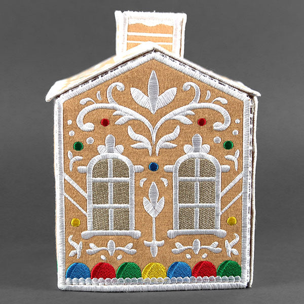 Jolly Gingerbread Tissue Box (In-the-Hoop)