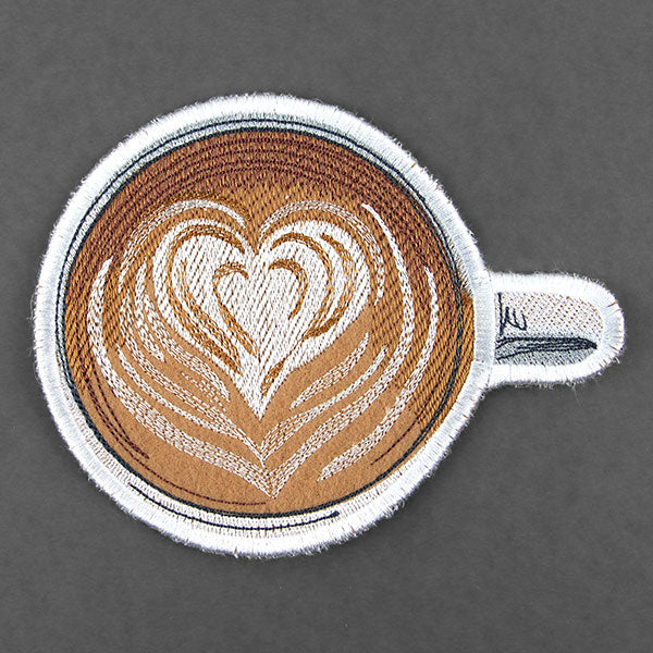 The Art of Latte Love Coaster (In-the-Hoop)