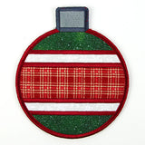Christmas Ornament Trivet (In-the-Hoop)
