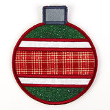 Christmas Ornament Trivet (In-the-Hoop)