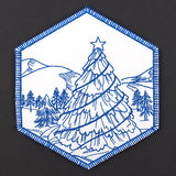 Hexagon North Pole Coaster 2 (In-the-Hoop)