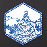 Hexagon North Pole Coaster 2 (In-the-Hoop)