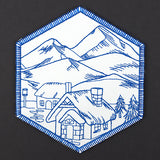 Hexagon North Pole Coaster 3 (In-the-Hoop)