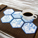 Hexagon North Pole Coaster 3 (In-the-Hoop)