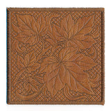 Timeless Maple Leaves Coaster (In-the-Hoop)