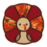 Gobbles of Goodness Turkey Trivet (In-the-Hoop)