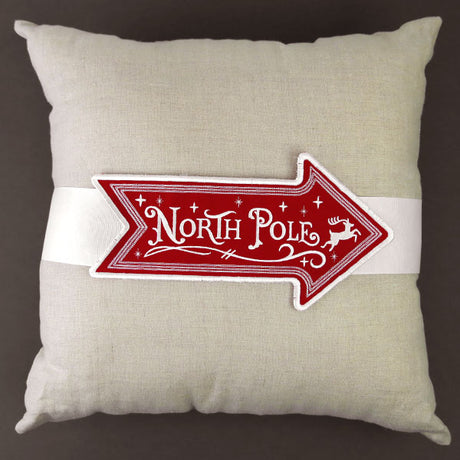 North Pole Pillow Wrap (In-the-Hoop)