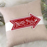 North Pole Pillow Wrap (In-the-Hoop)