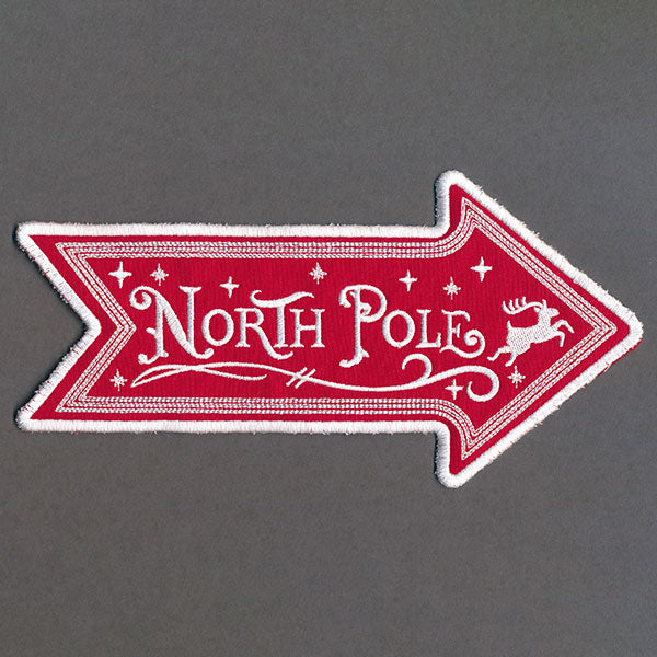 North Pole Pillow Wrap (In-the-Hoop)