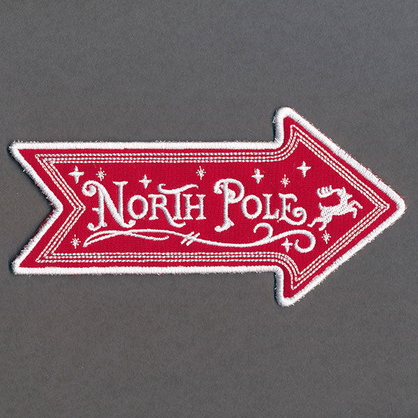 North Pole Pillow Wrap (In-the-Hoop)