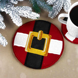 Jolly Ol' Santa Belt Buckle Trivet (In-the-Hoop)