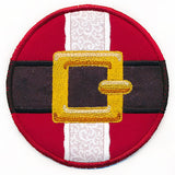 Jolly Ol' Santa Belt Buckle Trivet (In-the-Hoop)