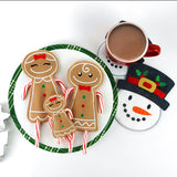 Gingerbread Man Double Candy Cane Holder (In-the-Hoop)