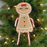 Gingerbread Woman Double Candy Cane Holder (In-the-Hoop)