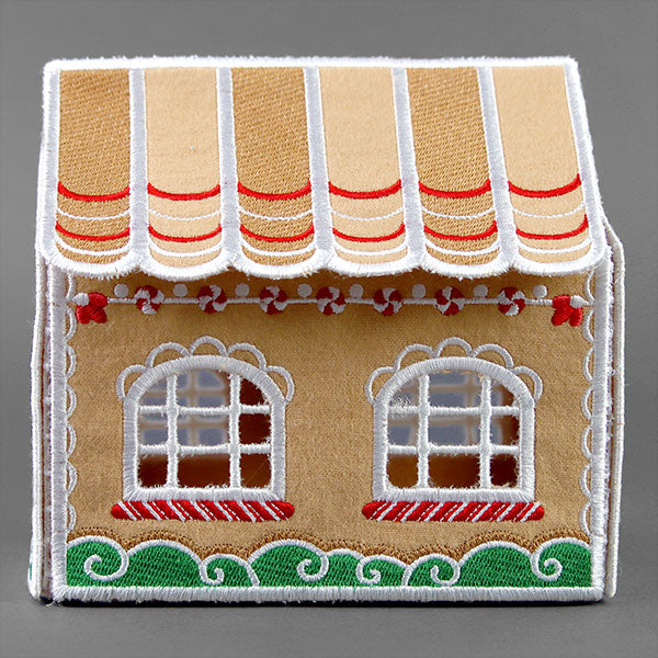 3D Christmas Village - Mrs. Claus' Bakery (In-the-Hoop)