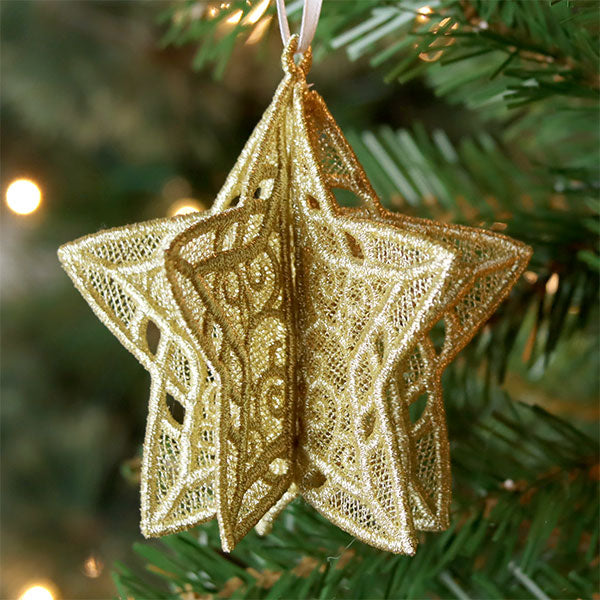 Star in 3D (Lace)