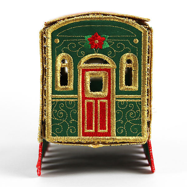3D Christmas Train Car (In-the-Hoop)