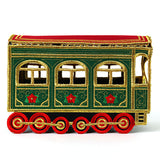 3D Christmas Train Car (In-the-Hoop)