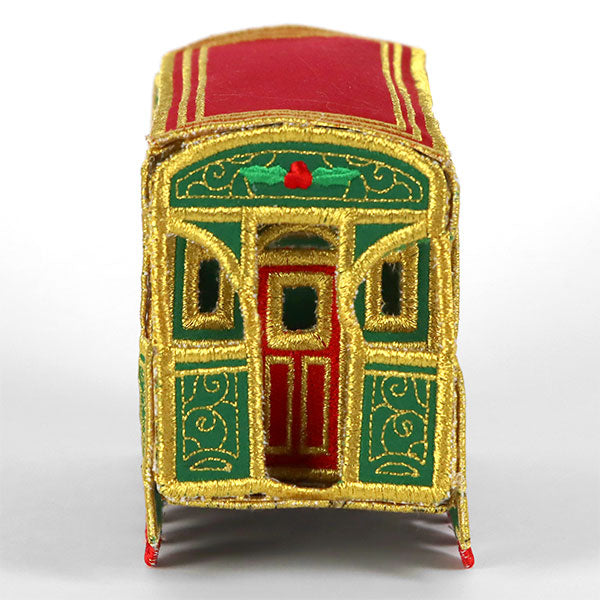 3D Christmas Train Car (In-the-Hoop)
