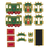 3D Christmas Train Caboose (In-the-Hoop)
