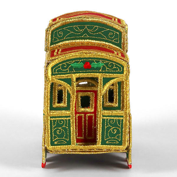 3D Christmas Train Caboose (In-the-Hoop)