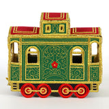 3D Christmas Train Caboose (In-the-Hoop)