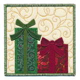 Christmas Gifts Are Waiting Mug Rug (In-the-Hoop)