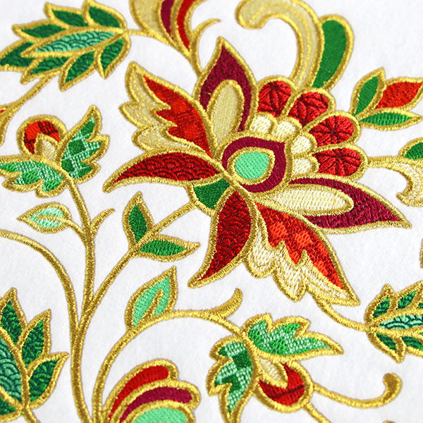 Jacobean Christmas Pillow Pair