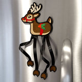 Long-Legged Christmas Reindeer (Magnet)  (In-the-Hoop)