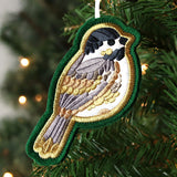 Festive Woodland Ornaments - Chickadee