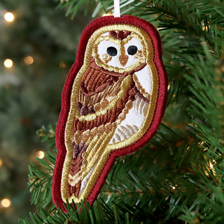 Festive Woodland Ornaments - Owl