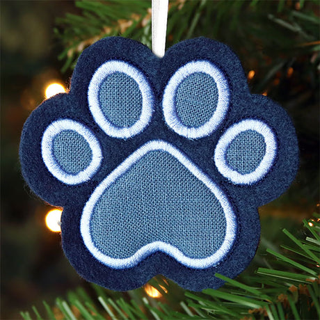 I Only Have Paws for You Pet Ornament (In-the-Hoop)