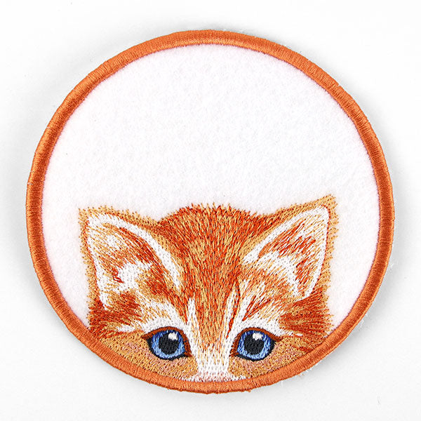 Here Kitty Kitty Coaster 2 (In-the-Hoop)