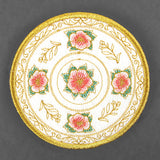 Cottage Delicacies Tea Cup Saucer Coaster (In-the-Hoop)