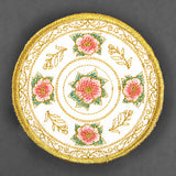 Cottage Delicacies Tea Cup Saucer Coaster (In-the-Hoop)