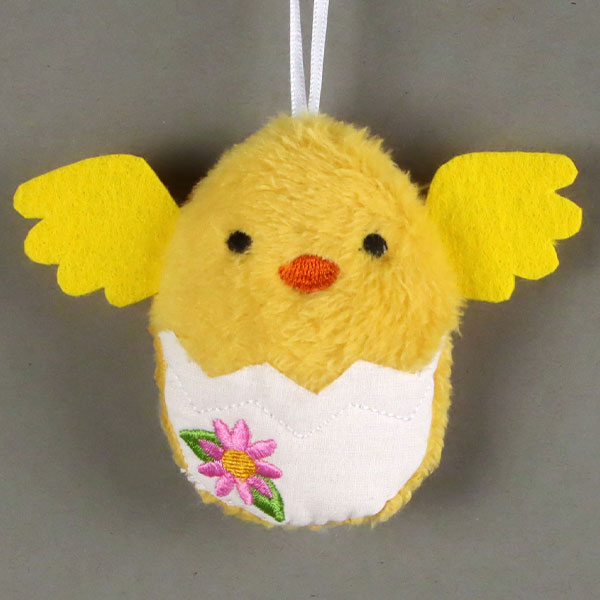 Hatching Easter Chick Ornament (In-the-Hoop)