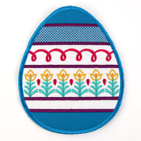 Easter Egg Trivet (In-the-Hoop)