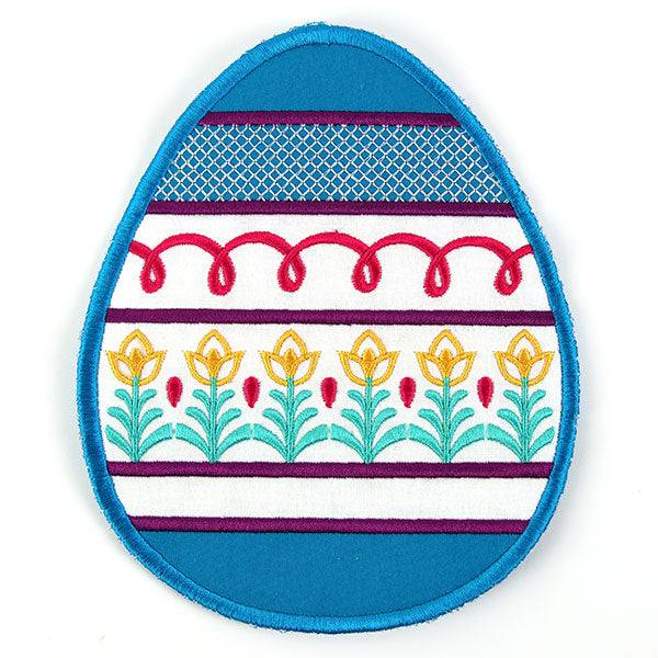 Easter Egg Trivet (In-the-Hoop)