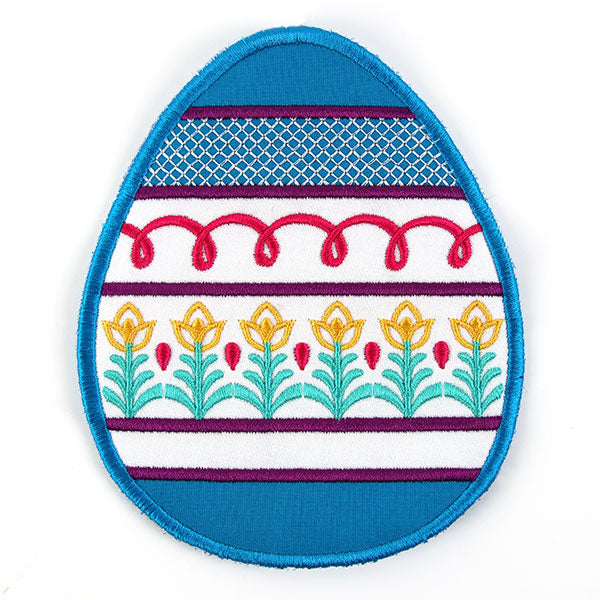 Easter Egg Trivet (In-the-Hoop)