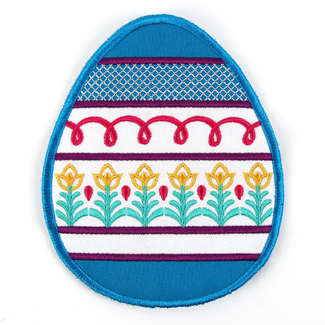 Easter Egg Trivet (In-the-Hoop)