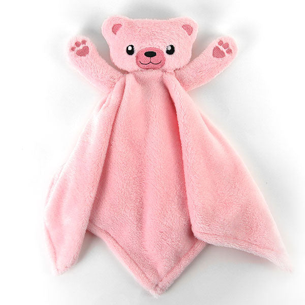 Snuggles and Smiles Stuffed Teddy Bear Blanket Buddy (In-the-Hoop)