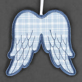 Heavenly Angel Wings Ornament (In-the-Hoop)