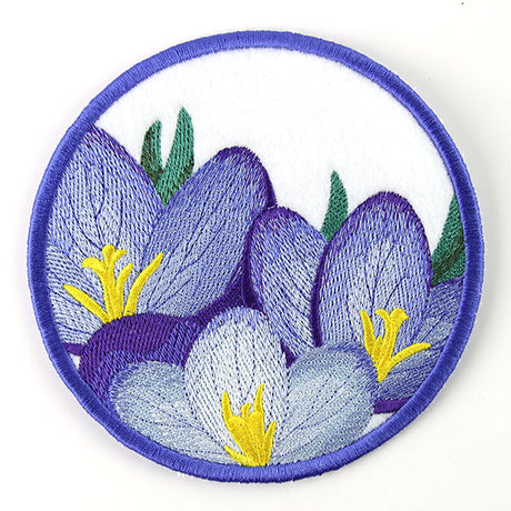 True Beauty Crocus Coaster (In-the-Hoop)