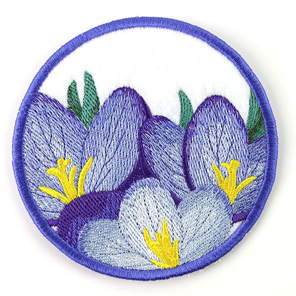 True Beauty Crocus Coaster (In-the-Hoop)
