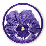 True Beauty Pansy Coaster (In-the-Hoop)