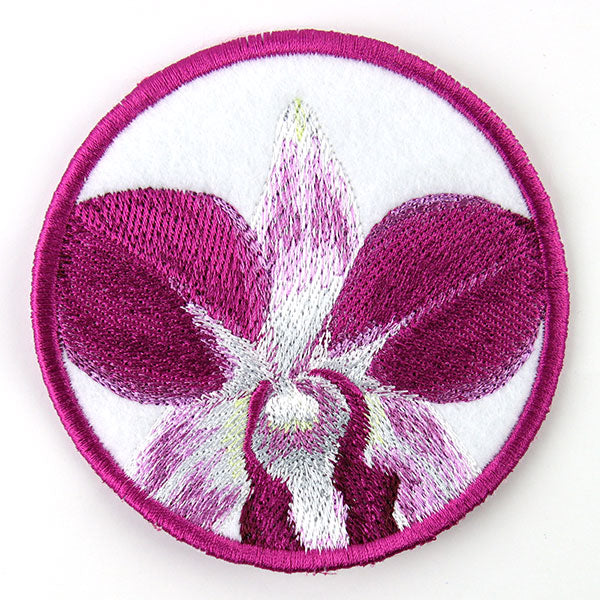 True Beauty Orchid Coaster (In-the-Hoop)